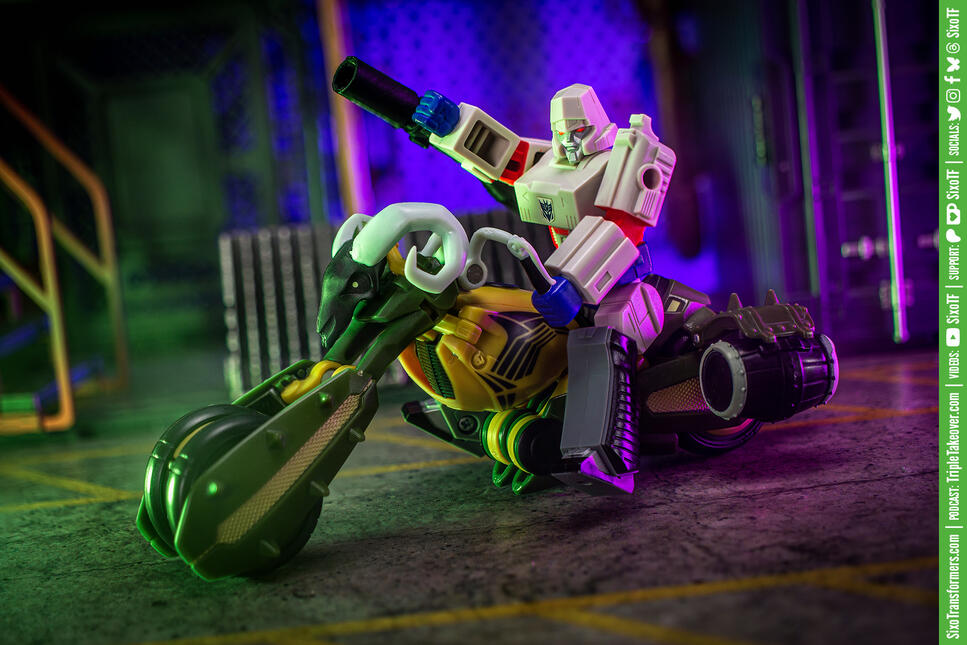 Action Master Megatron with Animated Oil Slick